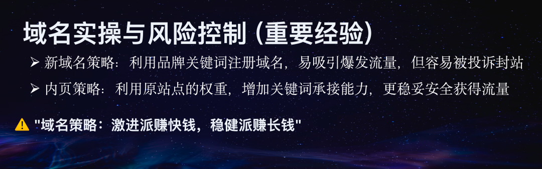 域名与承接风险